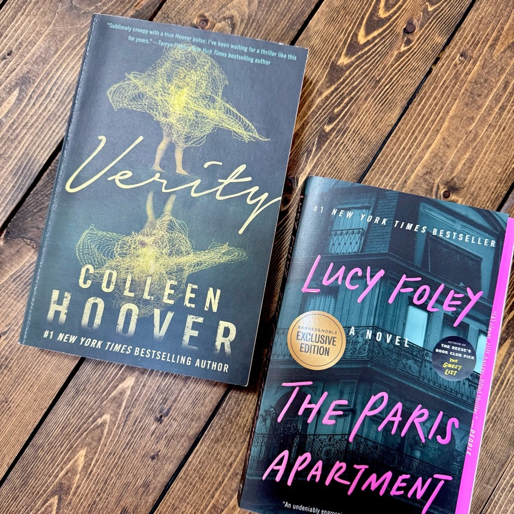 Set of 2 paperback books